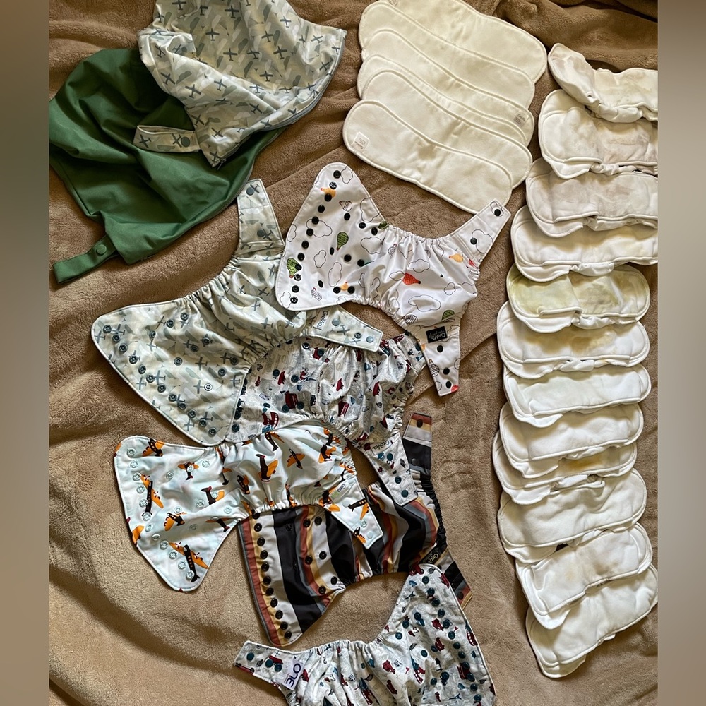 Grovia hybrid cloth diapers